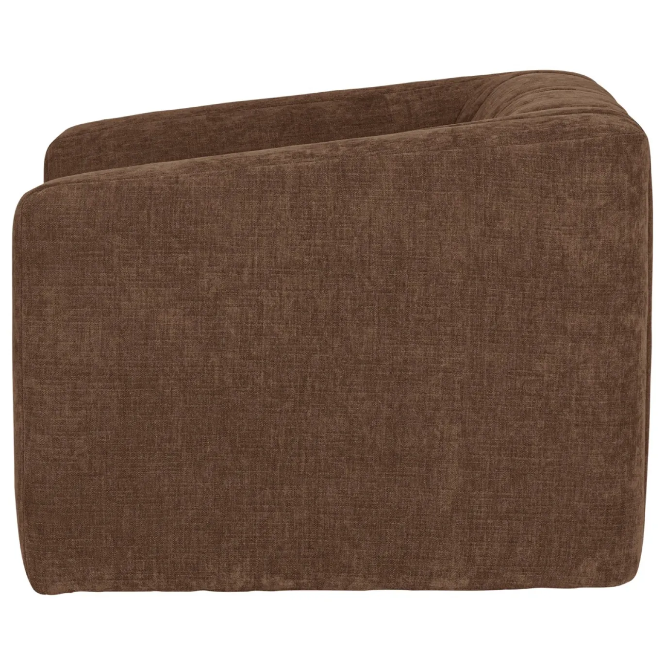 Woood Fauteuil Omaire Chenille Lichtbruin