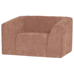 Woood Fauteuil Omaire Chenille Lichtroze