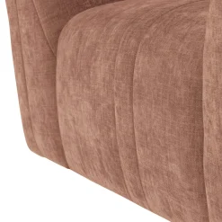 Woood Fauteuil Omaire Chenille Lichtroze