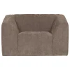 Woood Fauteuil Omaire Chenille Taupe
