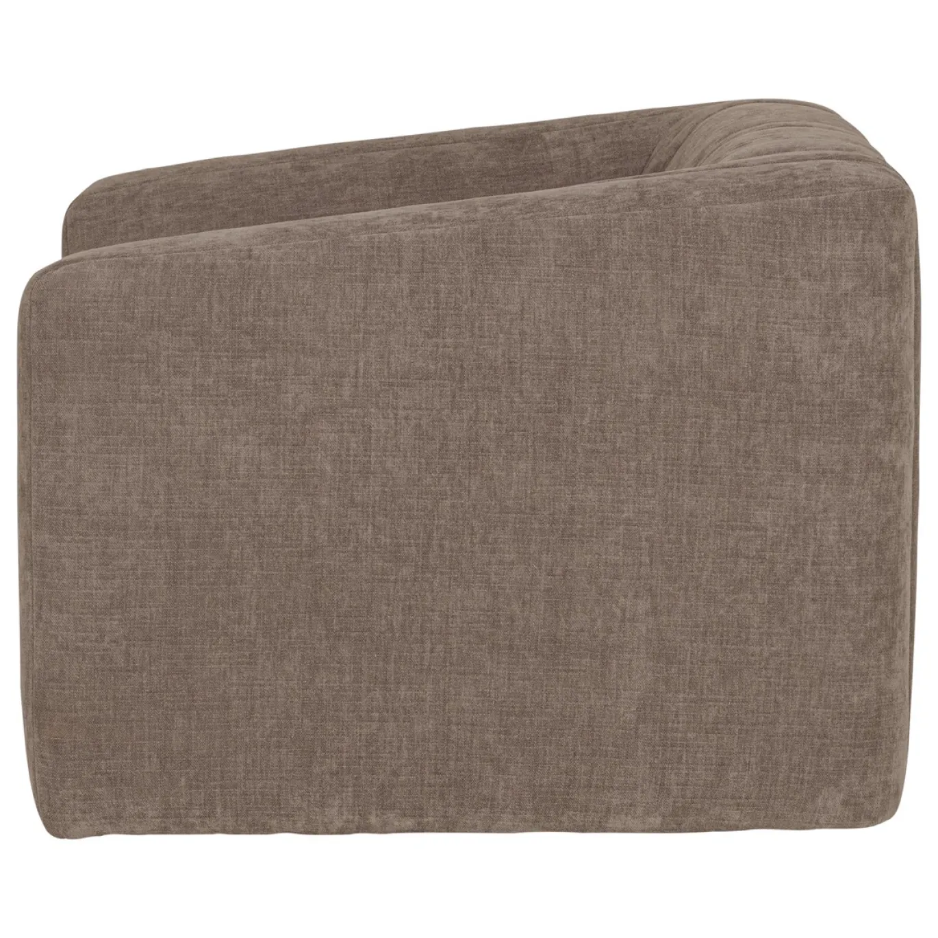 Woood Fauteuil Omaire Chenille Taupe