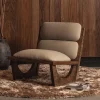 Woood Fauteuil Opulent Bouclé/Acacia