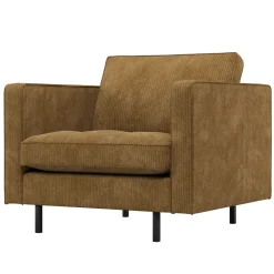 Woood Fauteuil Rodeo Classic Ribstof Honinggeel