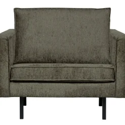 Woood Fauteuil Rodeo Velvet Frost