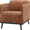 Woood Fauteuil Statement Met Arm Chenille Velvet Terra