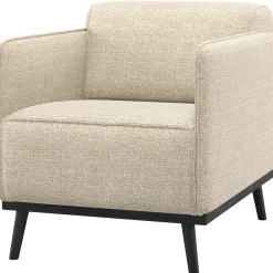 Woood Fauteuil Statement Met Arm Beige Melange