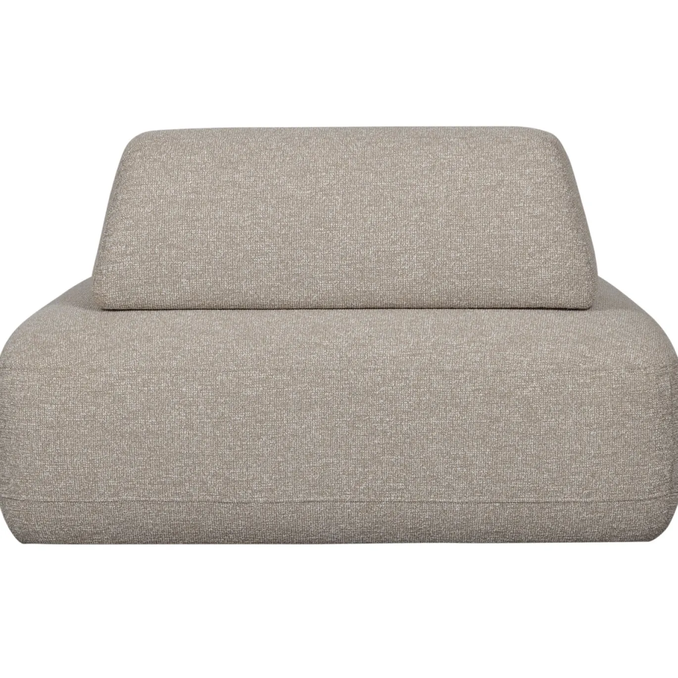 Woood Fauteuil Sterck Met Verplaatsbare Rugleuning Naturel