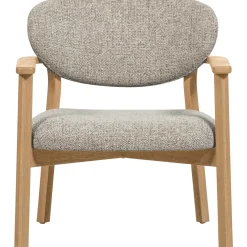 Woood Fauteuil Udar Naturel Met Houten Frame Naturel