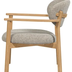 Woood Fauteuil Udar Naturel Met Houten Frame Naturel