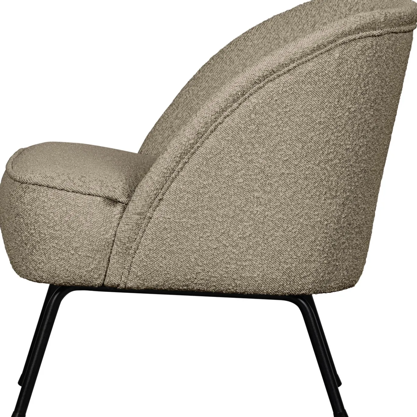 Woood Fauteuil Vogue Bouclé Beige