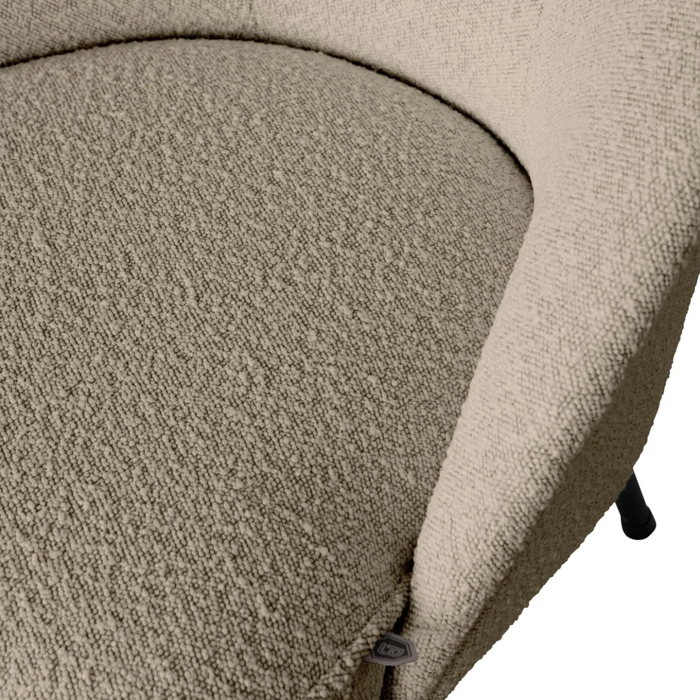 Woood Fauteuil Vogue Bouclé Beige