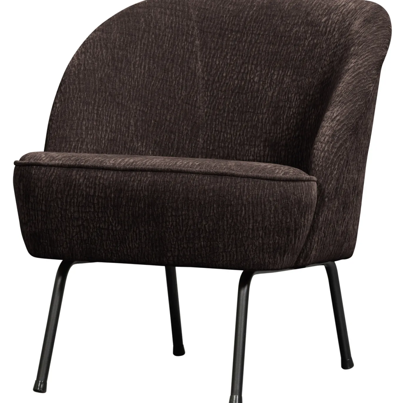 Woood Fauteuil Vogue Chenille Donkerbruin