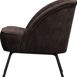 Woood Fauteuil Vogue Chenille Donkerbruin