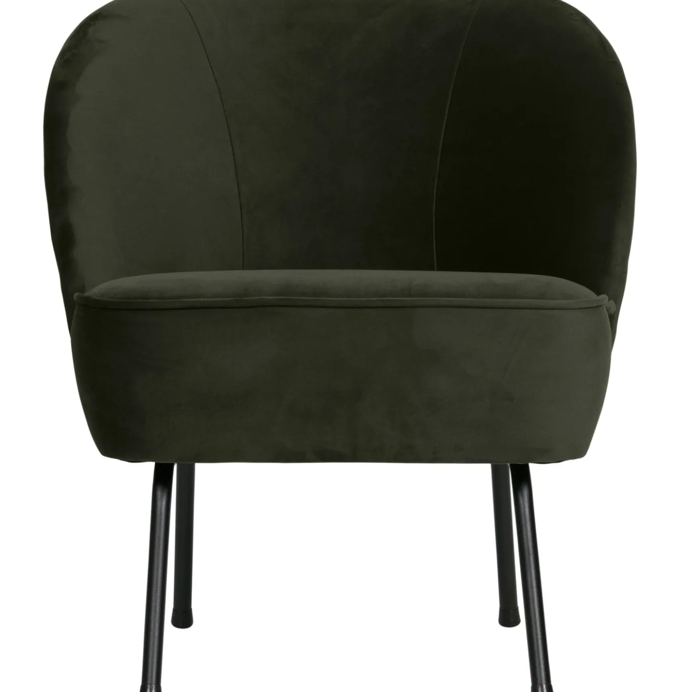 Woood Fauteuil Vogue Fluweel Dark Green