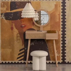 Woood Hal/Kaptafel Soof Hout Naturel