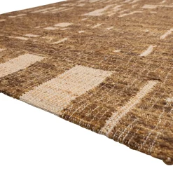 Woood Handgeweven Vloerkleed Ian Wol/katoen Bruin 170x240cm