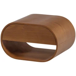 Woood Hangend Ladekast/Nachtkastje Momo Hout Bruin