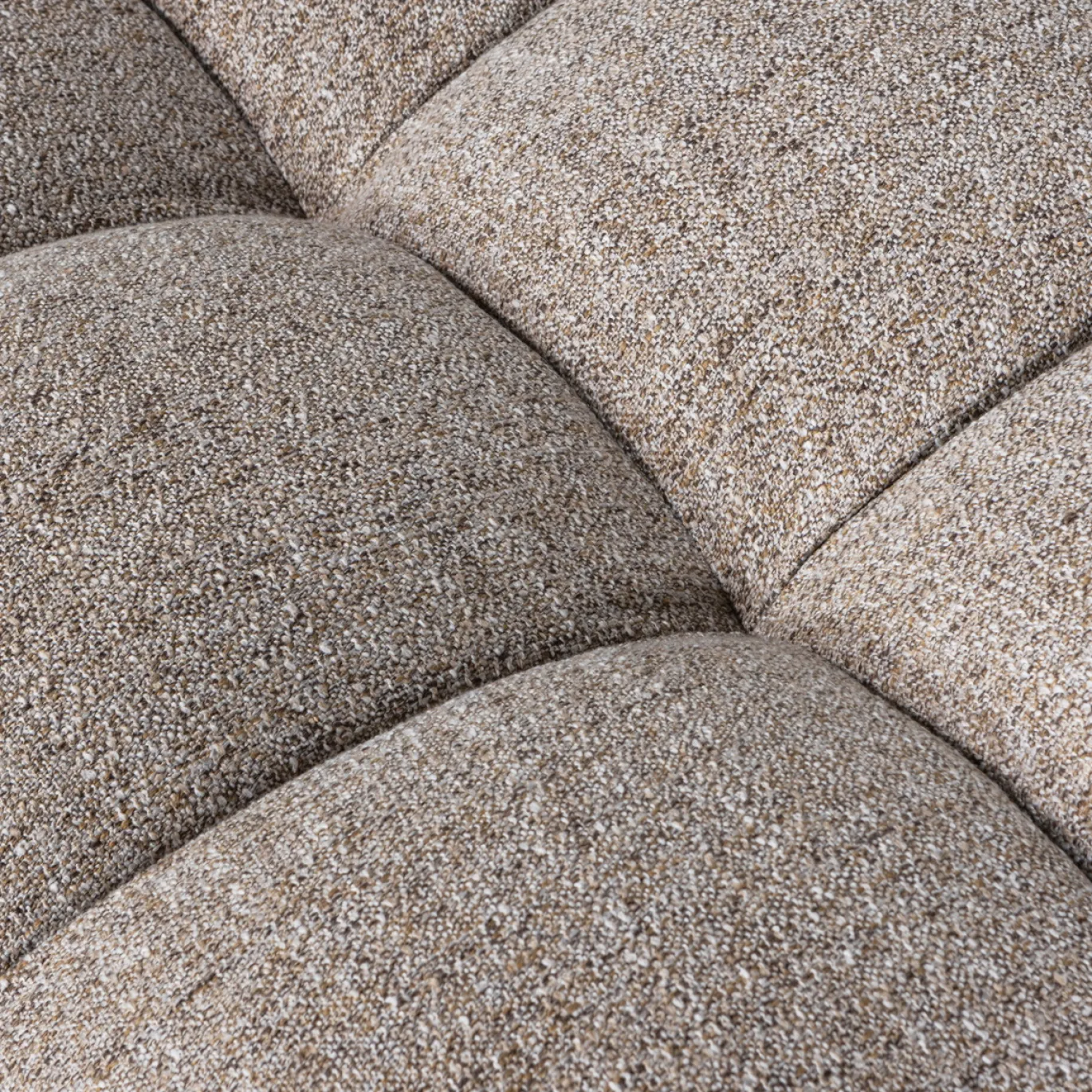 Woood Hocker Allure Geweven Stof Bruin Melange