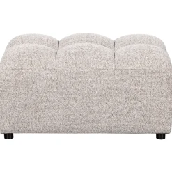Woood Hocker Allure Geweven Stof Naturel Melange