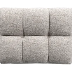 Woood Hocker Allure Geweven Stof Naturel Melange