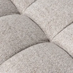 Woood Hocker Allure Geweven Stof Naturel Melange