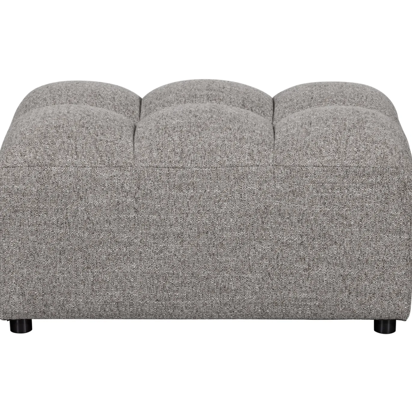 Woood Hocker Allure Geweven Stof Klei Melange