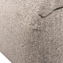 Woood Hocker Baggy Geweven Stof Naturel Melange