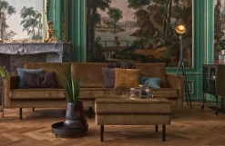 Woood Hocker Rodeo Velvet Honing Geel