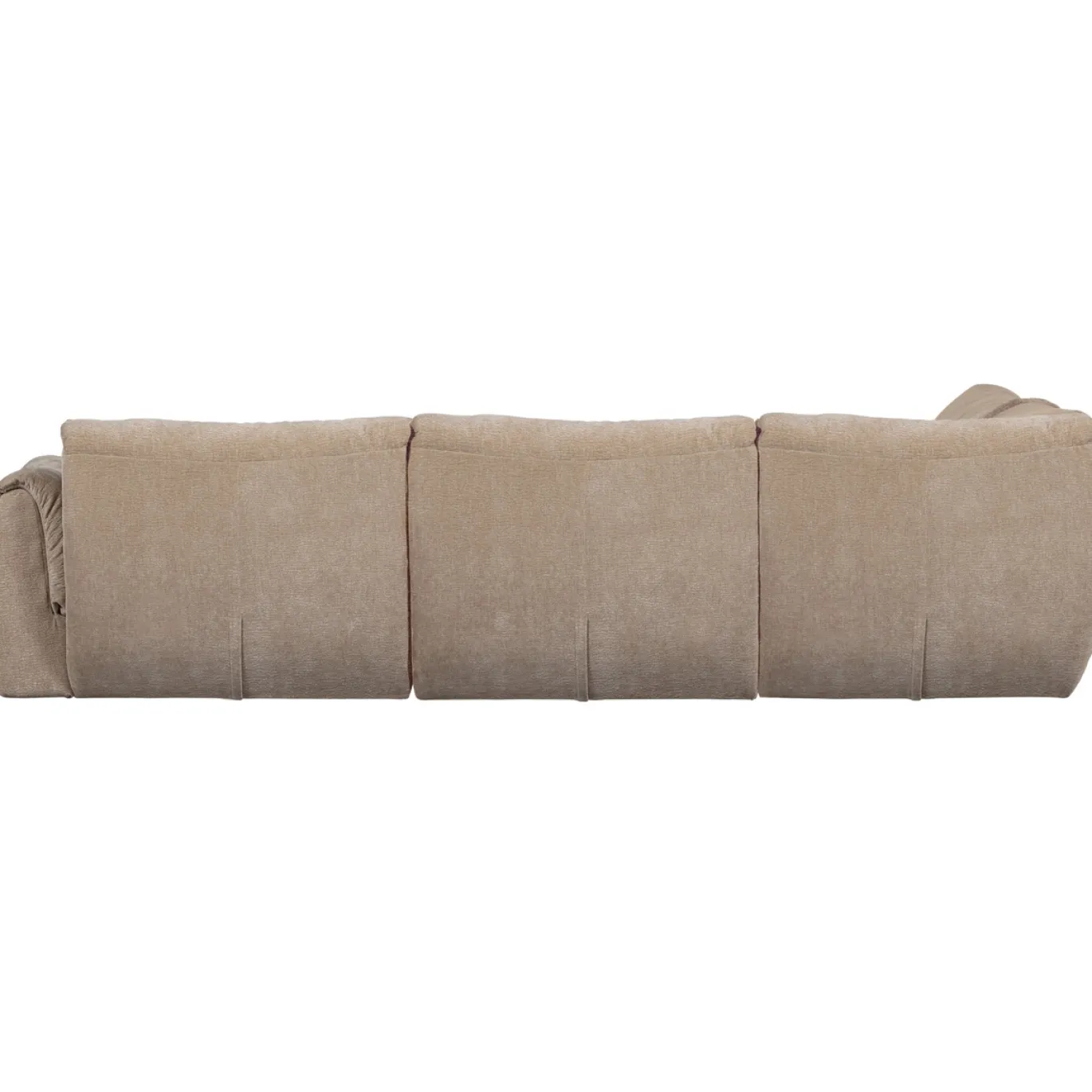 Woood Hoekbank Baggy Links 3d Chenille Zand