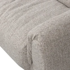 Woood Hoekbank Baggy Links Geweven Stof Naturel Melange