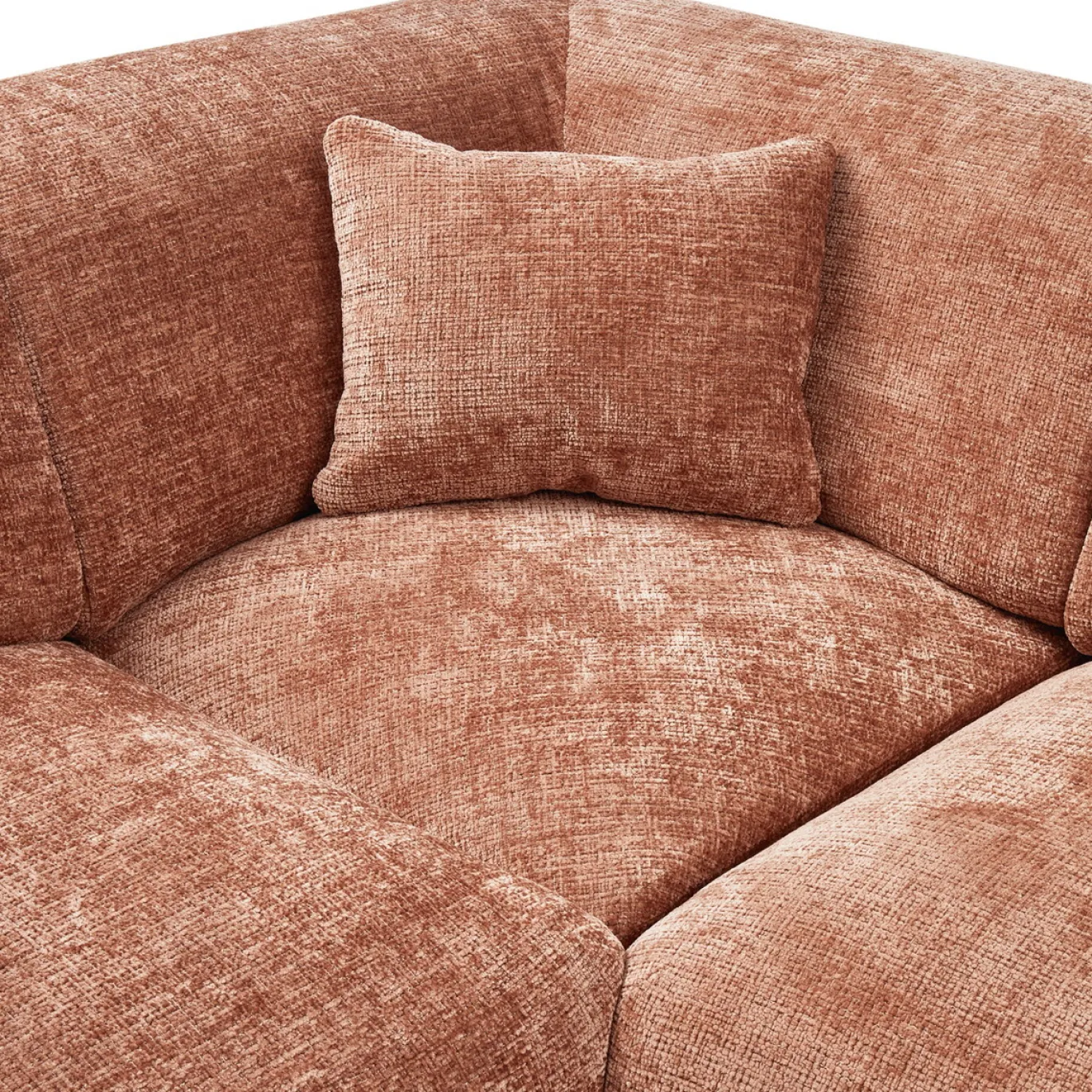 Woood Hoekbank Cloud Links Chenille Terra