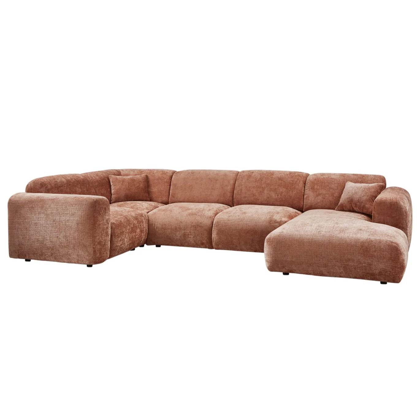 Woood Hoekbank Cloud Links Chenille Terra