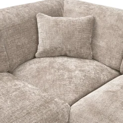 Woood Hoekbank Cloud Links Chenille Naturel