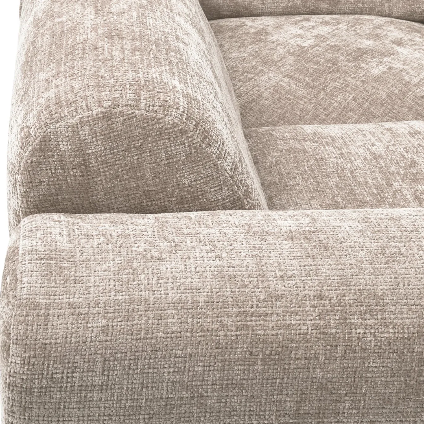 Woood Hoekbank Cloud Links Chenille Naturel
