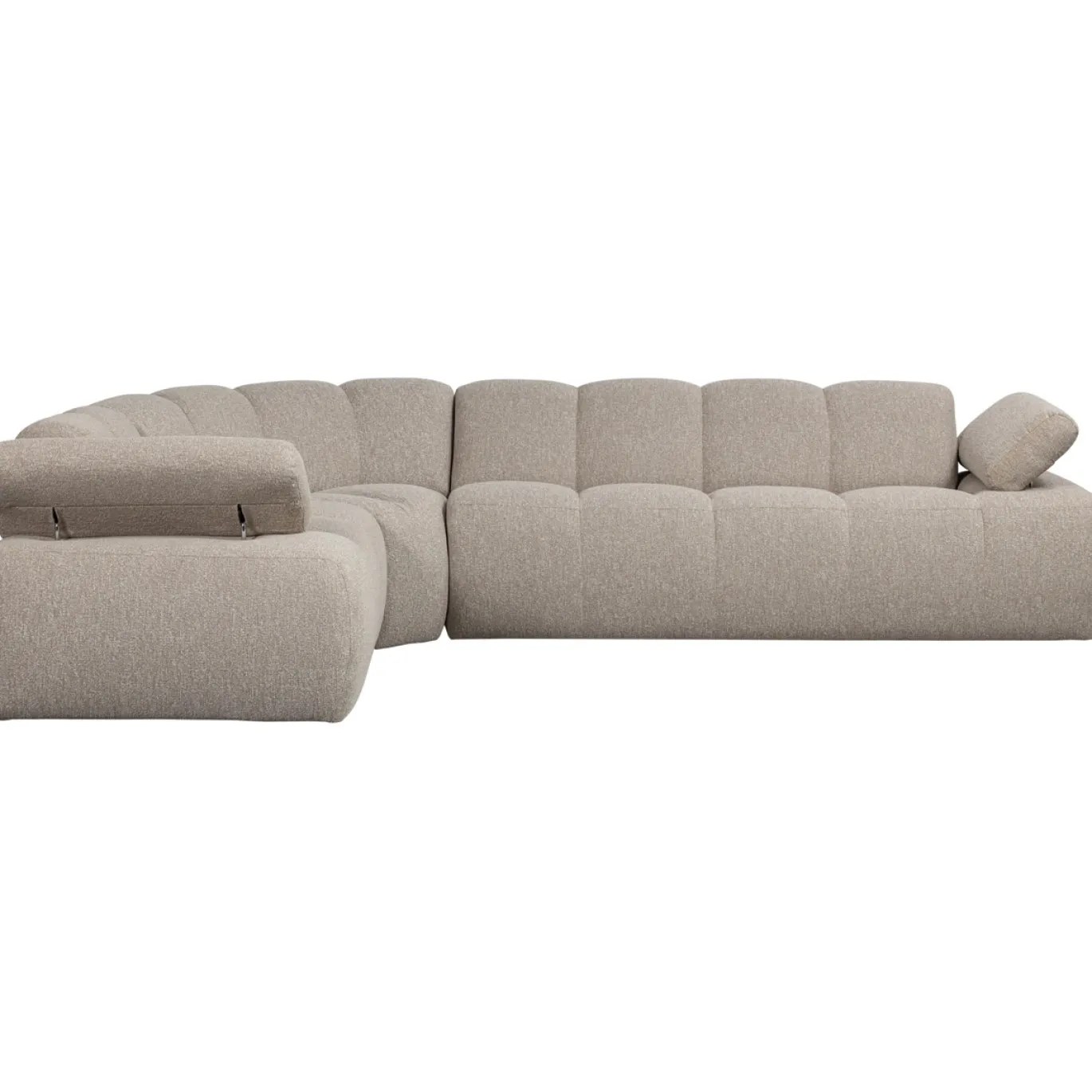 Woood Hoekbank Mojo Links Boucle Beige Melange