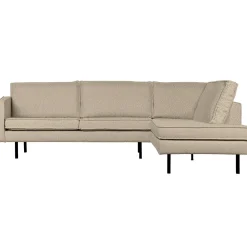 Woood Hoekbank Rodeo Rechts Bouclé Beige