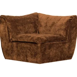 Woood Hoekelement Baggy 3d Chenille Middenbruin
