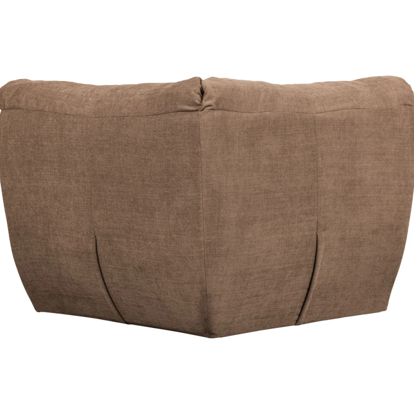 Woood Hoekelement Baggy Geweven Chenille Bruin