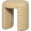 Woood Kruk Charlie Ruit Print Geel