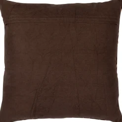 Woood Kussens Aziz Velvet Bruin/naturel Set Van 3