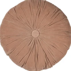 Woood Kussens Feis Velvet Roze/naturel Set Van 3