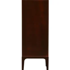 Woood Ladekast Merge 6 Lades Hout Bruin/Rood