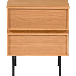 Woood Ladekast/nachtkastje Tours 2 Lades Melamine/MDF Naturel