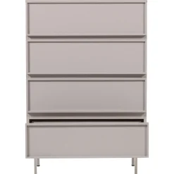 Woood Ladekast Tours 4 Lades Melamine/MDF Zand