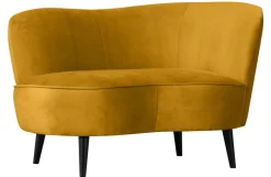 Woood Lounge Fauteuil Sara Rechts Velvet Oker