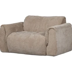 Woood Loveseat Baggy 3d Chenille Zand