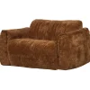 Woood Loveseat Baggy 3d Chenille Middenbruin