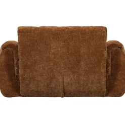 Woood Loveseat Baggy 3d Chenille Middenbruin