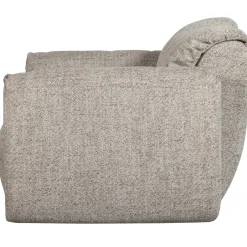 Woood Loveseat Baggy Geweven Stof Naturel Melange