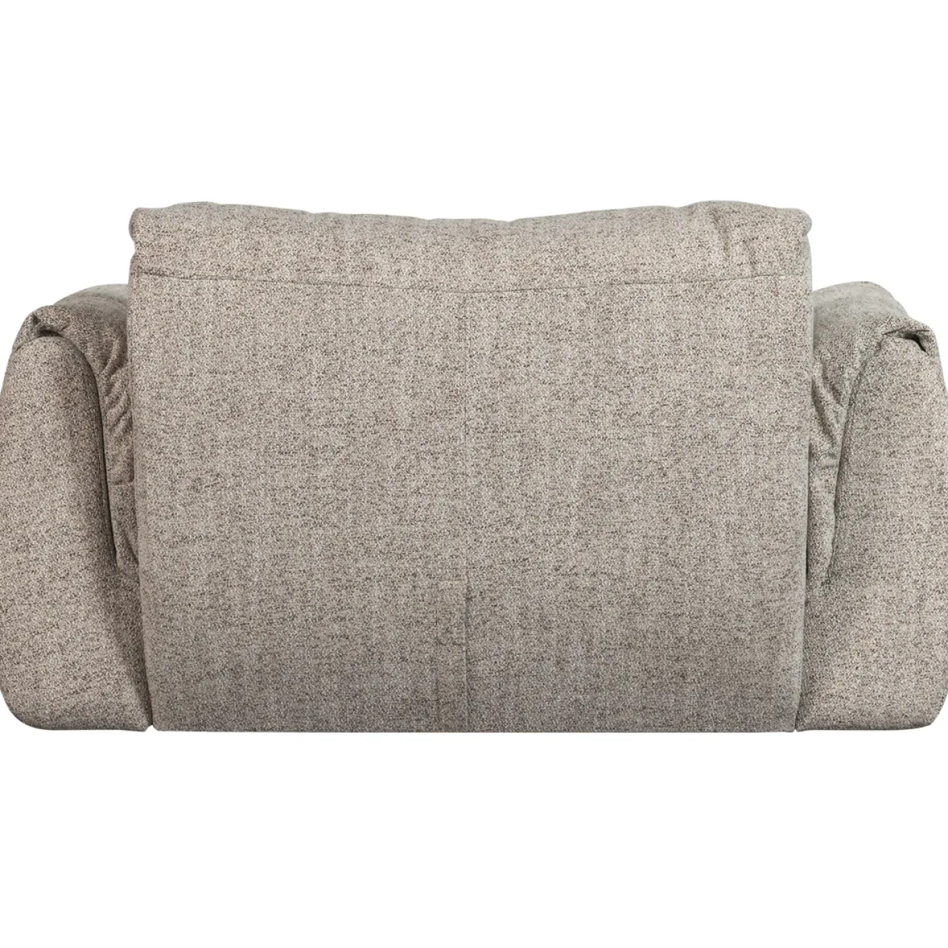 Woood Loveseat Baggy Geweven Stof Naturel Melange